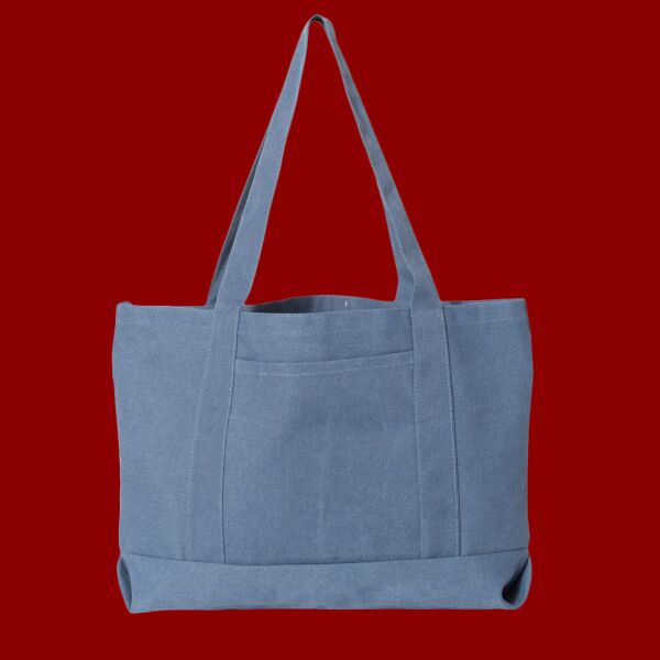 Seaside Cotton Pigment Dyed Resort Tote Thumbnail