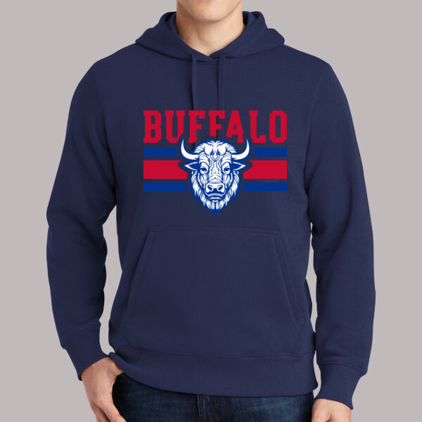 Unisex Buffalo Head Hoodie Thumbnail